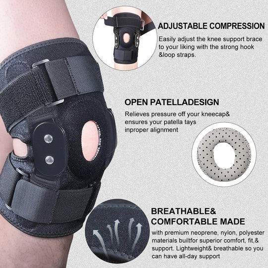 KneeShield | Verstellbare Kniebandage mit optimaler Unterstützung Decorique.de