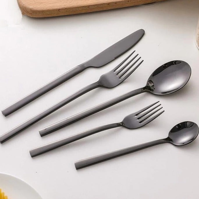 DineShine | 30-teiliges Arya Besteckset
