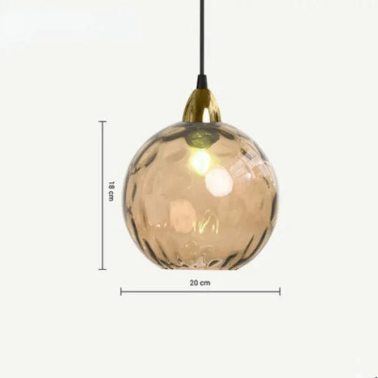SilvaGlobe | Glas Kugel Hängeleuchte