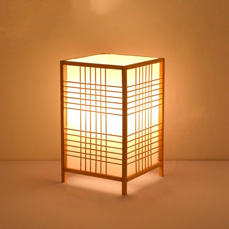 Lumière Épurée | Tischlampe – Elegante Japanische Nachtbeleuchtung-1