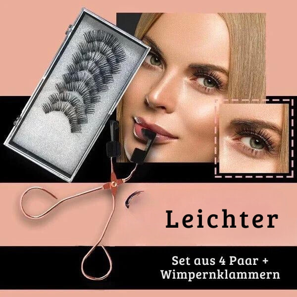 LashAura | Magnetisches Wimpernset – Mühelose Anwendung & Sicherer Halt Leichter Decorique.de
