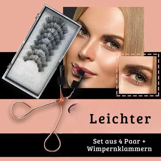 LashAura | Magnetisches Wimpernset – Mühelose Anwendung & Sicherer Halt Leichter Decorique.de