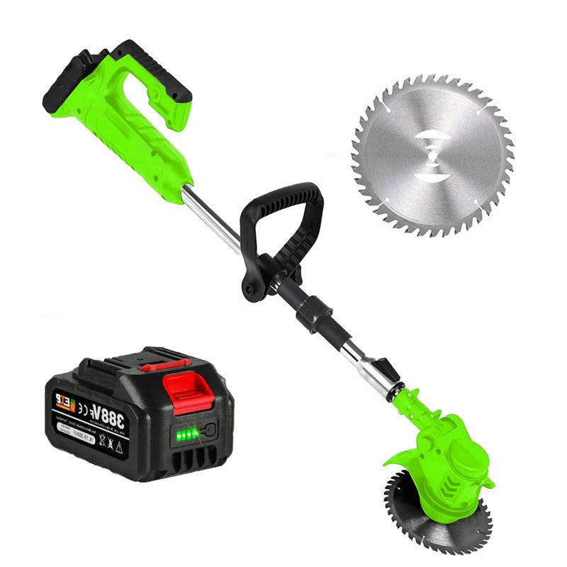 LawnPro | Verstellbarer Elektrotrimmer mit 18.000 U/min Motor Grün Decorique.de