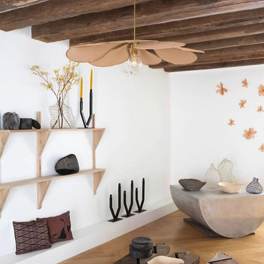 LeafLoom | Nordischer Spleiß-Kronleuchter für das Wohnzimmer Decorique.de