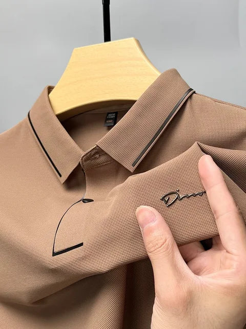 Leonardo | Zeitloses Herren Polohemd | Kurzarm Khaki Decorique.de