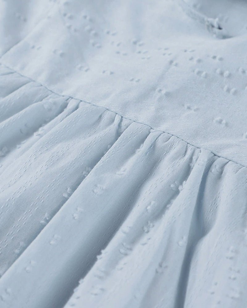 Leonie | Damen Langarm Sommerkleid | Mini Decorique.de