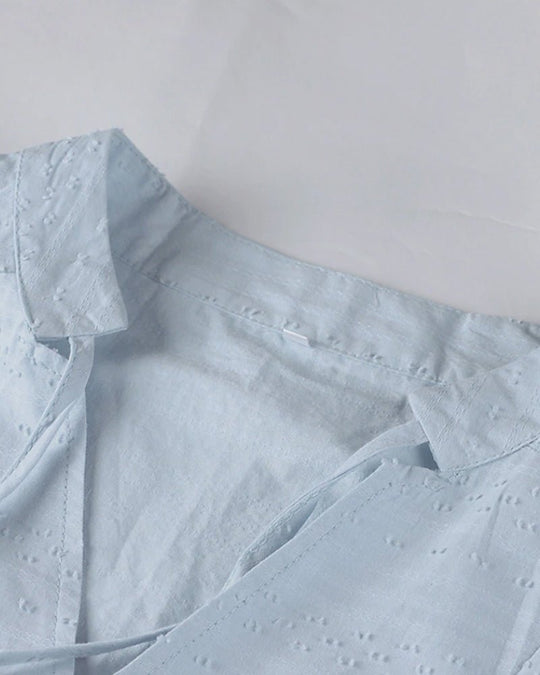 Leonie | Damen Langarm Sommerkleid | Mini Decorique.de