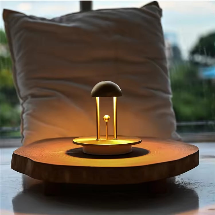 LightAura | Gestus-kontrollierte Tischlampe Gold Decorique.de