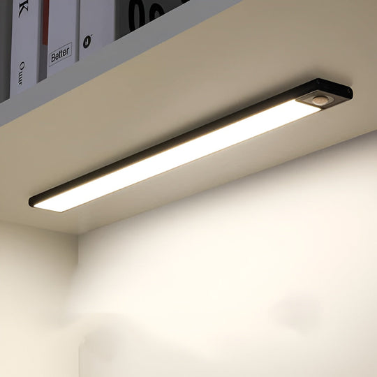 LightGuard | Wiederaufladbares USB-Bewegungsmelder-Licht Schwarz Decorique.de