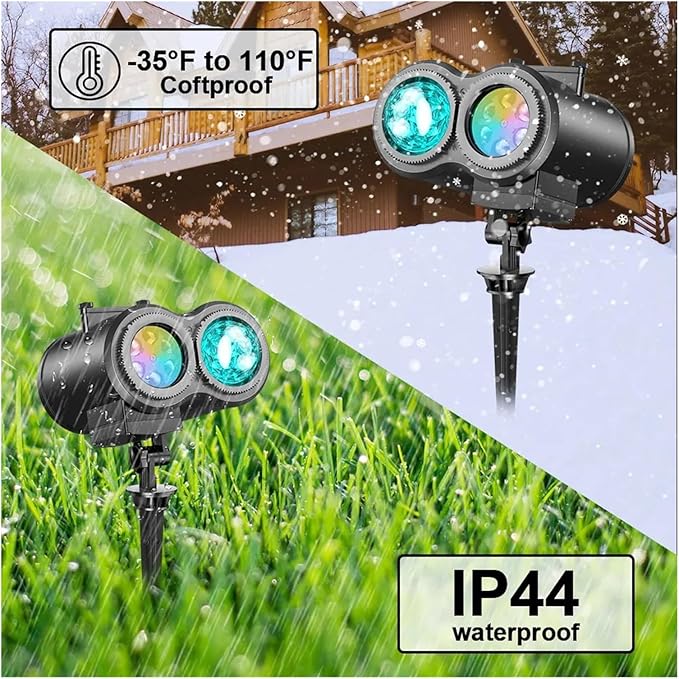 LightShow | Magischer LED-Projektor für Feiertage Decorique.de