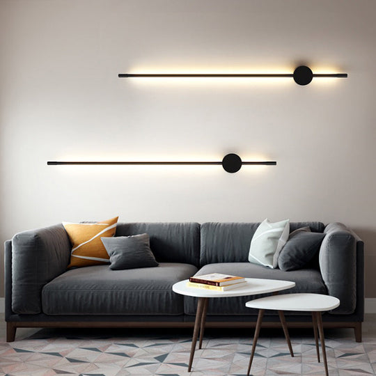 LineaGlow | Urban Modern Minimalist LED Linear Wandleuchte Decorique.de