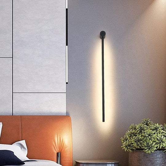 LineaGlow | Urban Modern Minimalist LED Linear Wandleuchte 25.5 + Fest verdrahtet Decorique.de