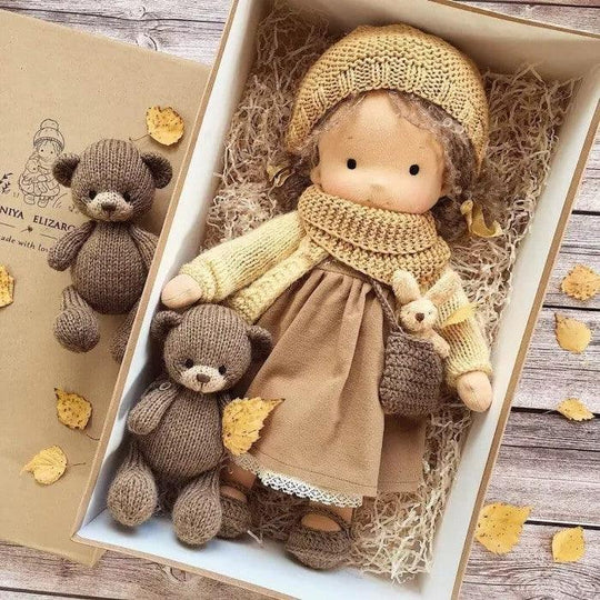 LittleCarol | Handgemachte Waldorf-Puppe – Sanft, Waschbar & Langlebig D Decorique.de