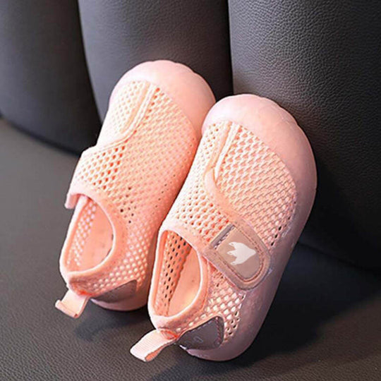 LittleSteps | Stilvolle & Elegante Anti-Rutsch-Schuhe für Kleinkinder Rosa Decorique.de