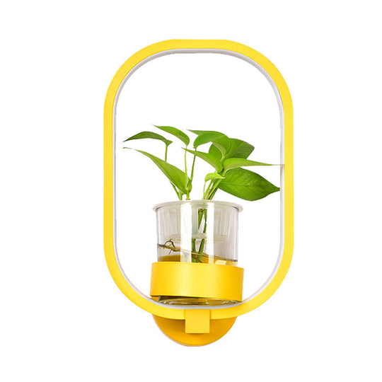 LivingLux | Wandleuchte – Industrieller Stil mit einer modernen ovalen Form Decorique.de