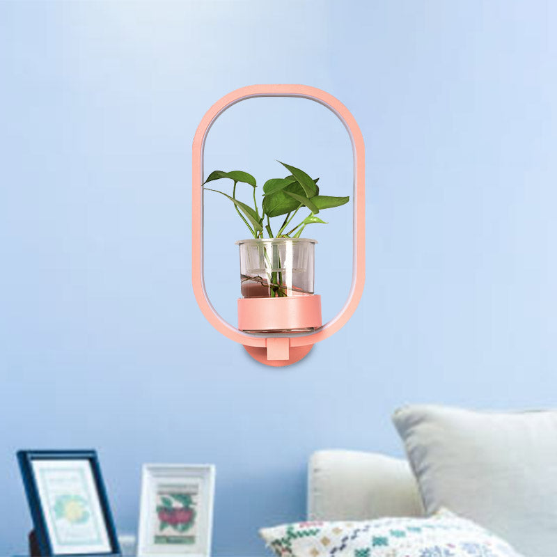 LivingLux | Wandleuchte – Industrieller Stil mit einer modernen ovalen Form Decorique.de