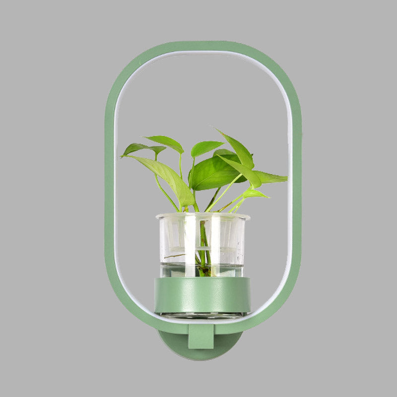 LivingLux | Wandleuchte – Industrieller Stil mit einer modernen ovalen Form Decorique.de