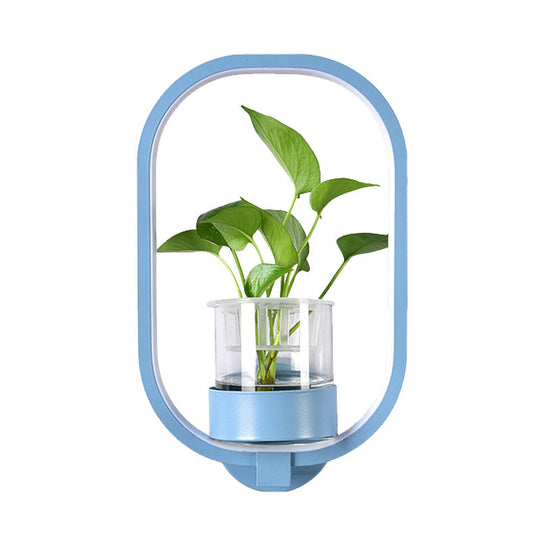 LivingLux | Wandleuchte – Industrieller Stil mit einer modernen ovalen Form Decorique.de