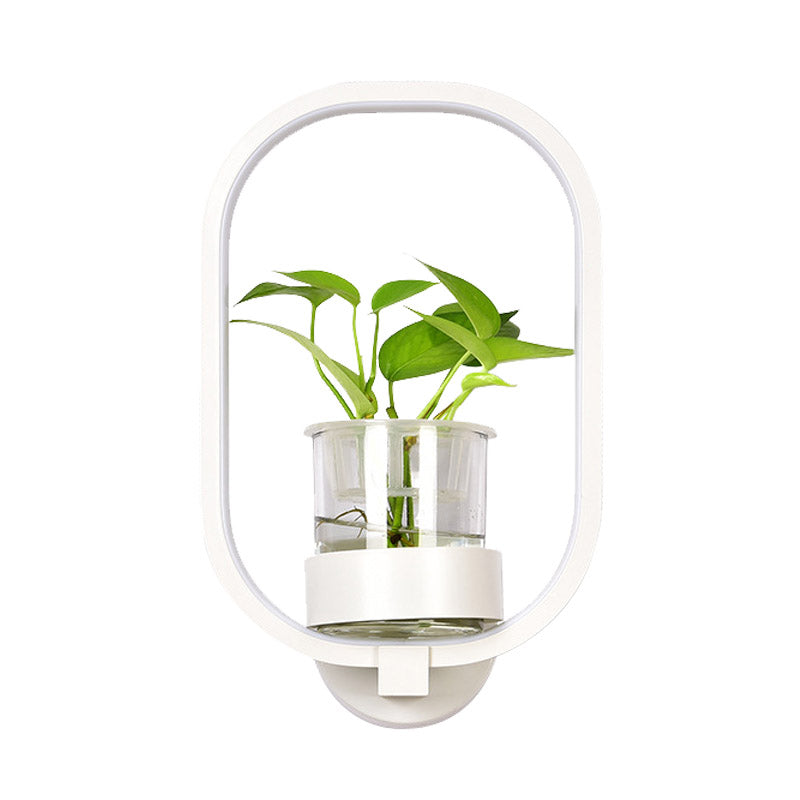 LivingLux | Wandleuchte – Industrieller Stil mit einer modernen ovalen Form Decorique.de