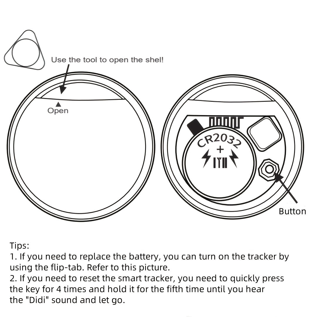 LocatePro | Mini Tracker (Set von 2) - Kompatibel mit Apple Find My Decorique.de