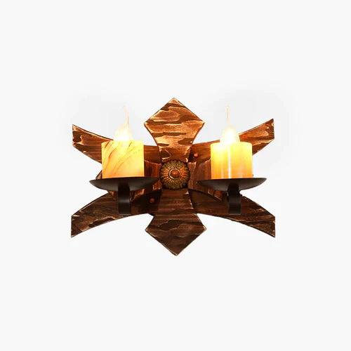 LodgeGlow | Zwillingslaterne Rustikale Wandleuchte Decorique.de