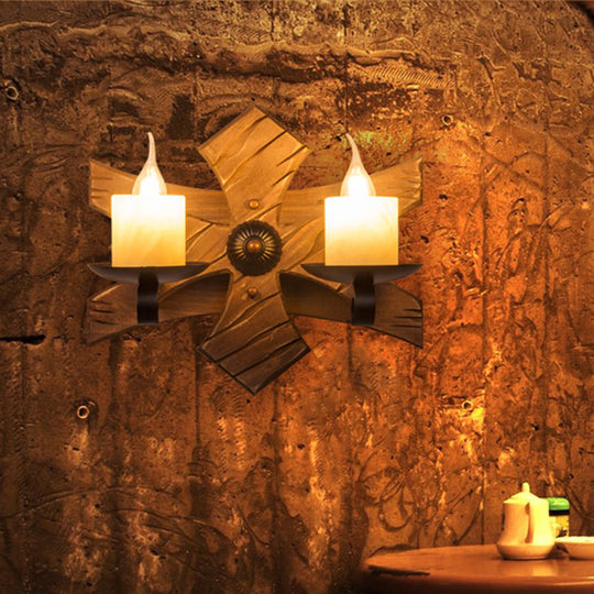 LodgeGlow | Zwillingslaterne Rustikale Wandleuchte Decorique.de