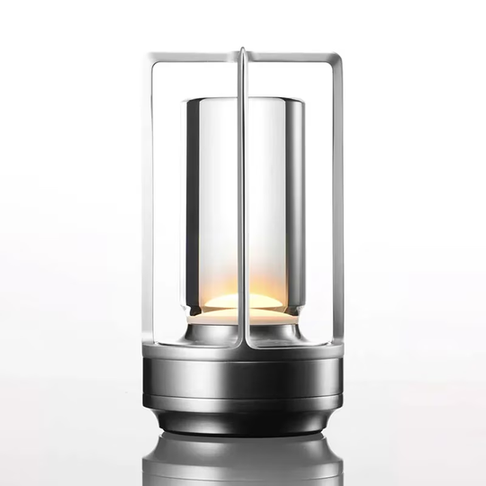LoftLight | Kabellose LED-Tischlampe Silber Decorique.de
