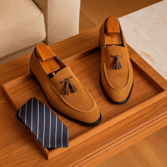 LondonLux | Herren-Tassel-Loafer – Bequeme Passform & Runde Zehen Decorique.de