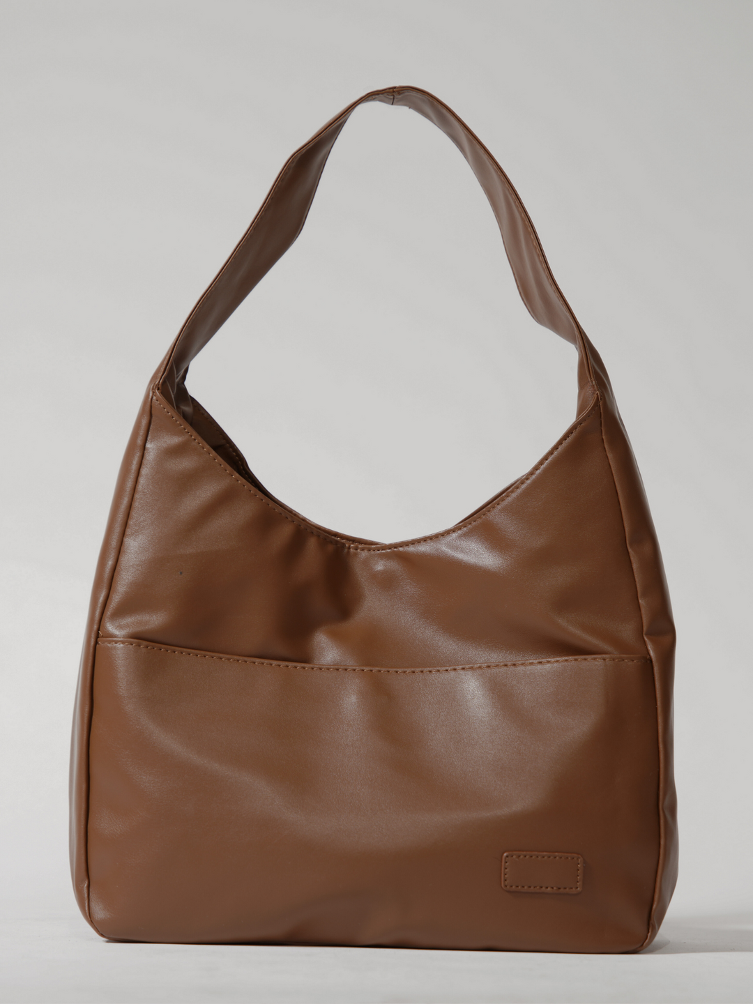 LoraBag | Schultertasche – Minimalistisches Design & Pflegeleichte Oberfläche Braun Decorique.de