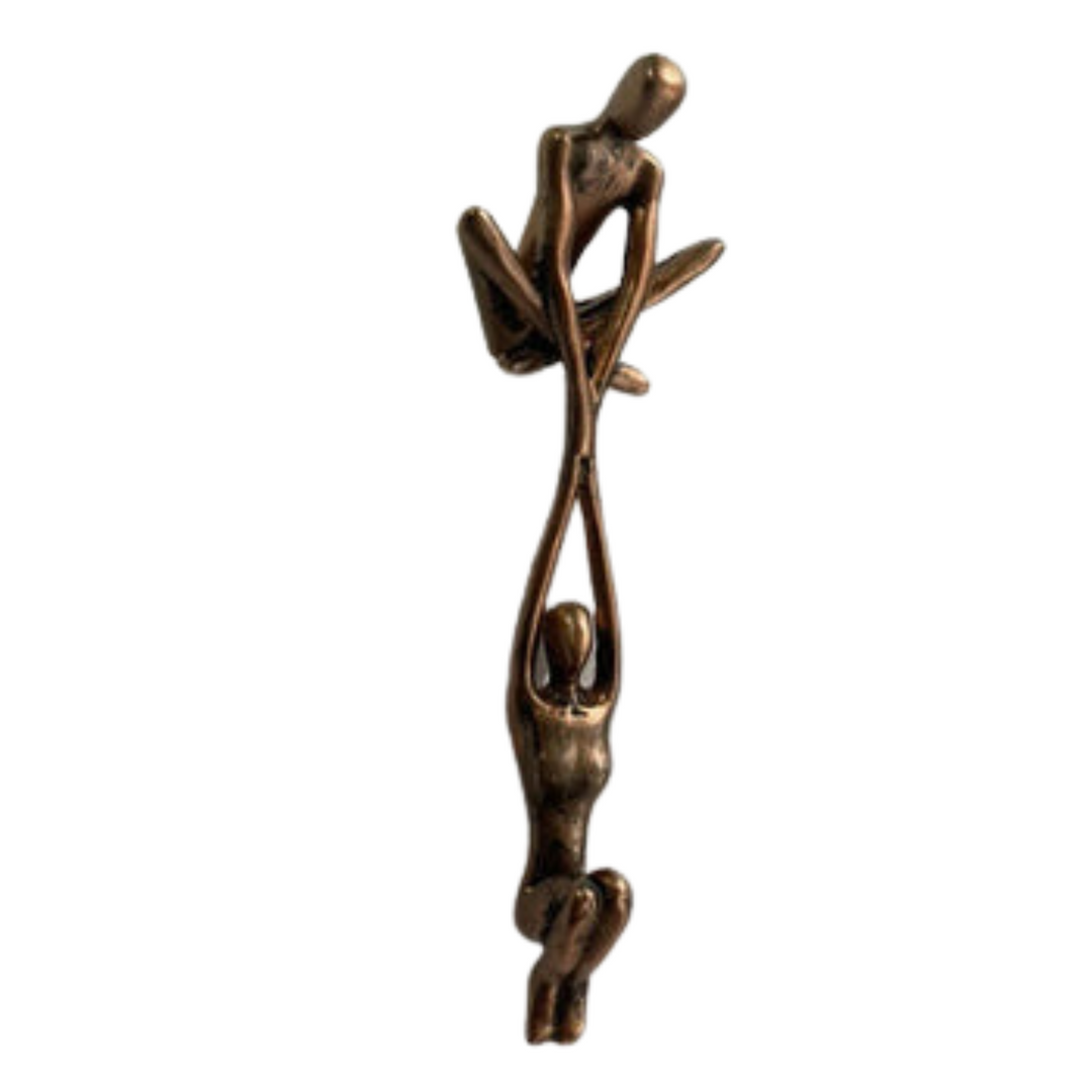 LoveEternal | Zeitlose Skulptur für Liebe und Stärke Bronze Decorique.de