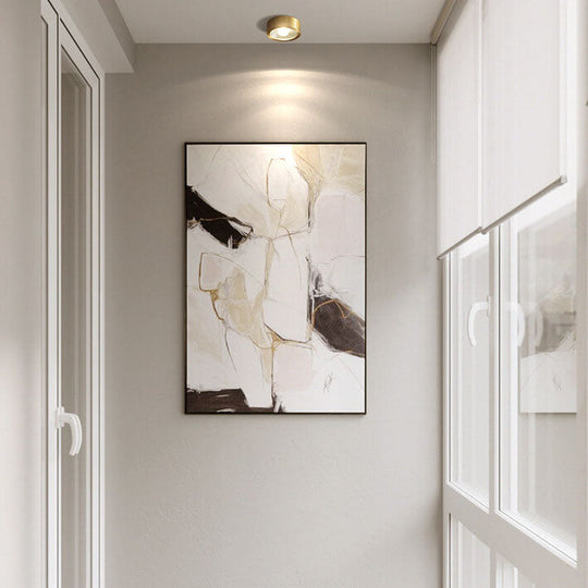 LumaCopper | Ultraflache LED-Deckenleuchte aus Vollkupfer Decorique.de