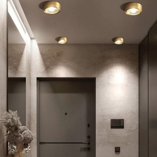 LumaCopper | Ultraflache LED-Deckenleuchte aus Vollkupfer Decorique.de