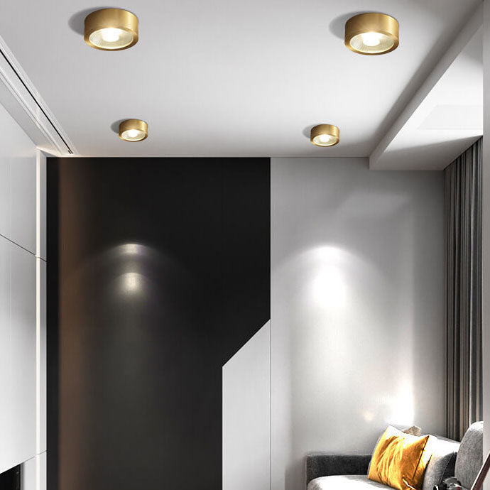 LumaCopper | Ultraflache LED-Deckenleuchte aus Vollkupfer Decorique.de