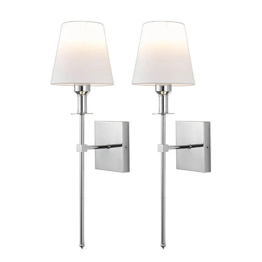 LumaFree | Wiederaufladbare drahtlose Wandleuchte (2 Packs) Silber Decorique.de