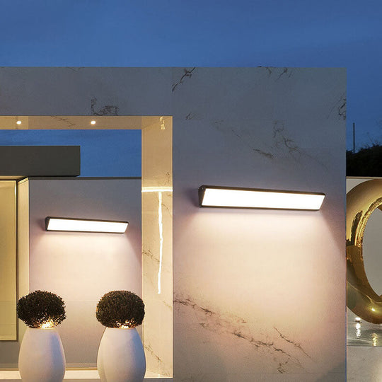 LumaStrip | Elegante Wandbeleuchtung in Schwarz, Weiß & Grau 23.62" 60CM Schwarz Decorique.de