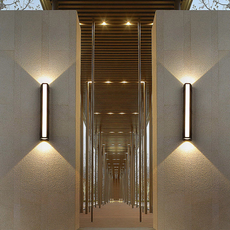 LumenAqua | Außenwandleuchte – Edles LED-Design für jede Fassade 37cm Decorique.de