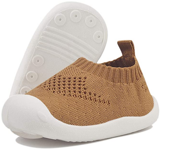 Lumiere | Babyschuhe – Flexibler Barfußkomfort Beige Gelb Decorique.de
