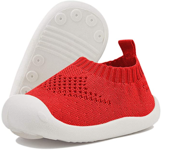 Lumiere | Babyschuhe – Flexibler Barfußkomfort Rot Decorique.de