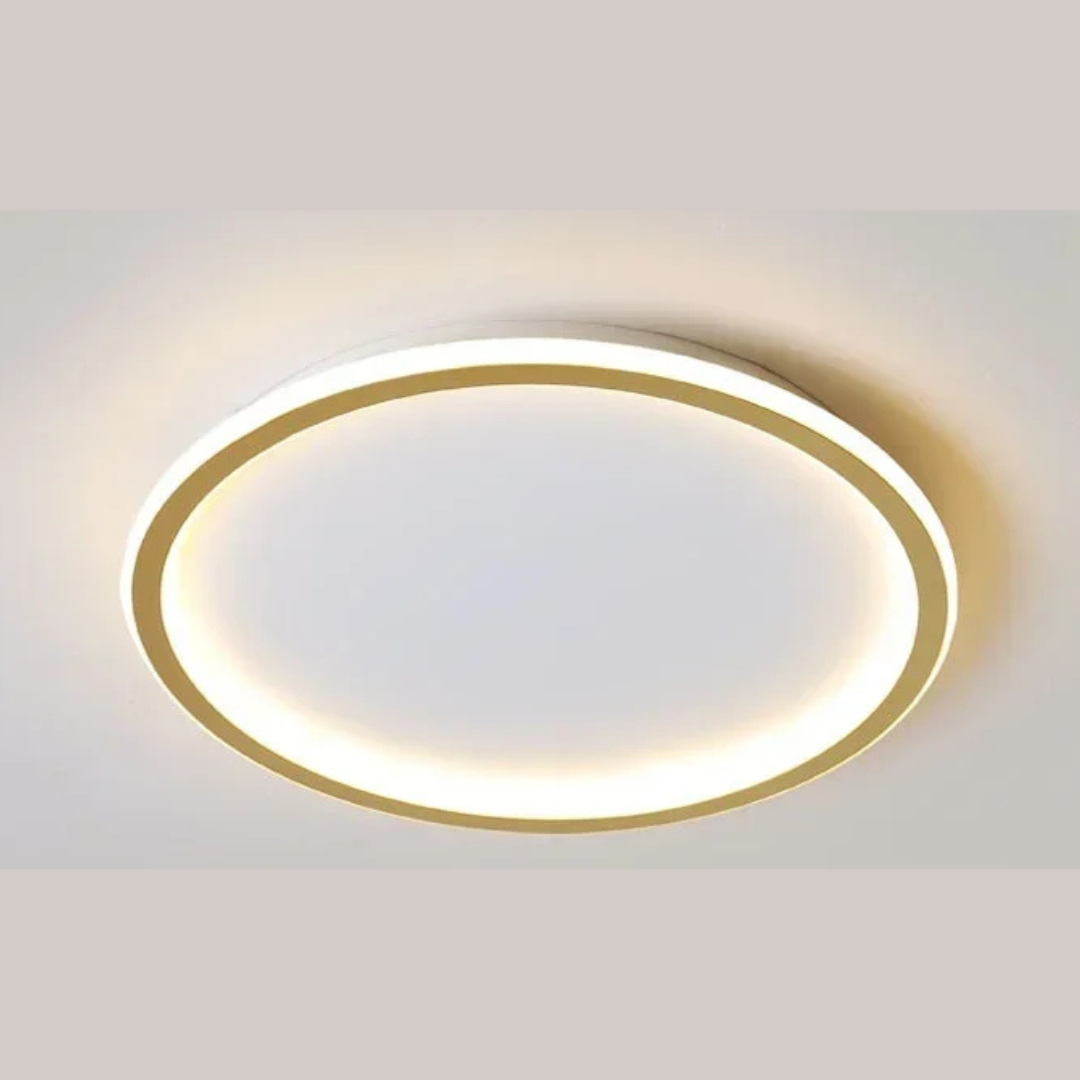 LumiNest | Elegante LED-Deckenleuchte für Ihr Zuhause Gold Decorique.de