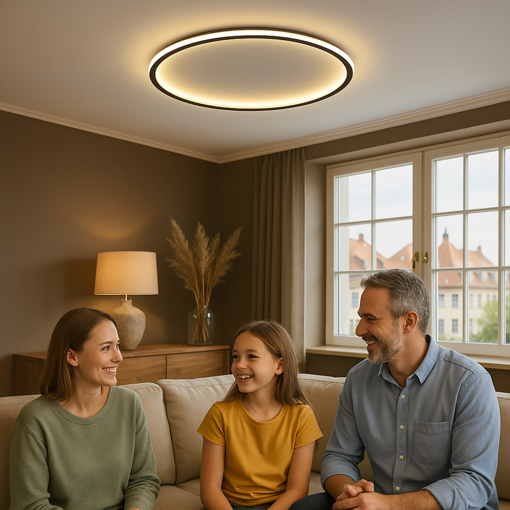 LumiNest | Elegante LED-Deckenleuchte für Ihr Zuhause Decorique.de