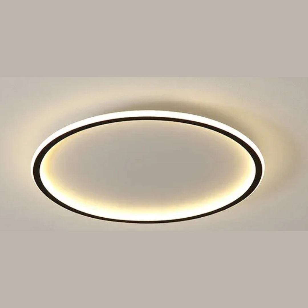 LumiNest | Elegante LED-Deckenleuchte für Ihr Zuhause Schwarz Decorique.de