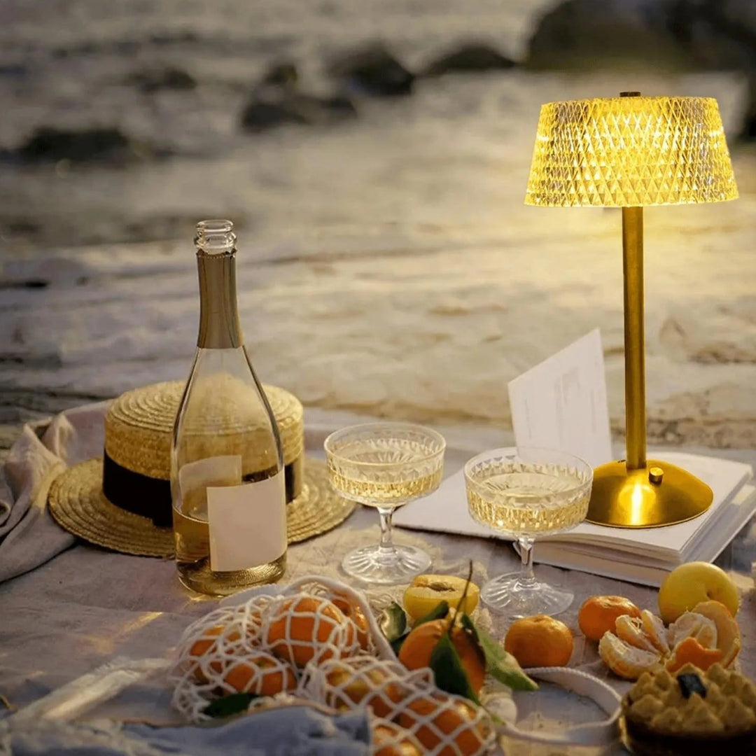 LuminRetro | Kabellose Retro-Designer Tischlampe Decorique.de