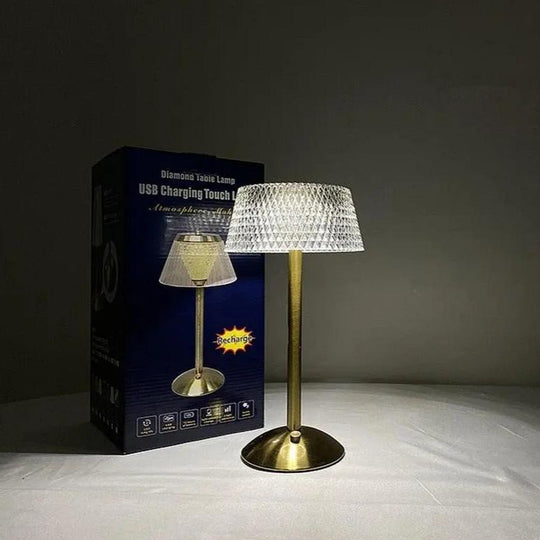 LuminRetro | Kabellose Retro-Designer Tischlampe Decorique.de