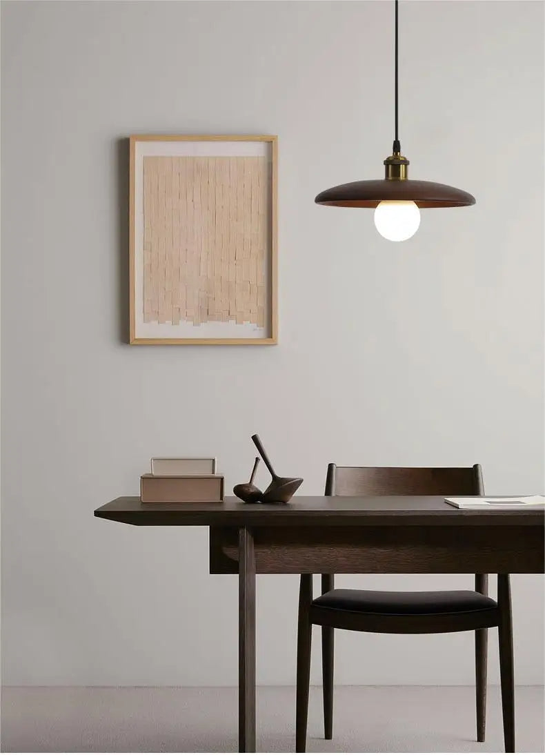 LumiWood | Künstlerische Pendelleuchte aus Holz & Glas Decorique.de