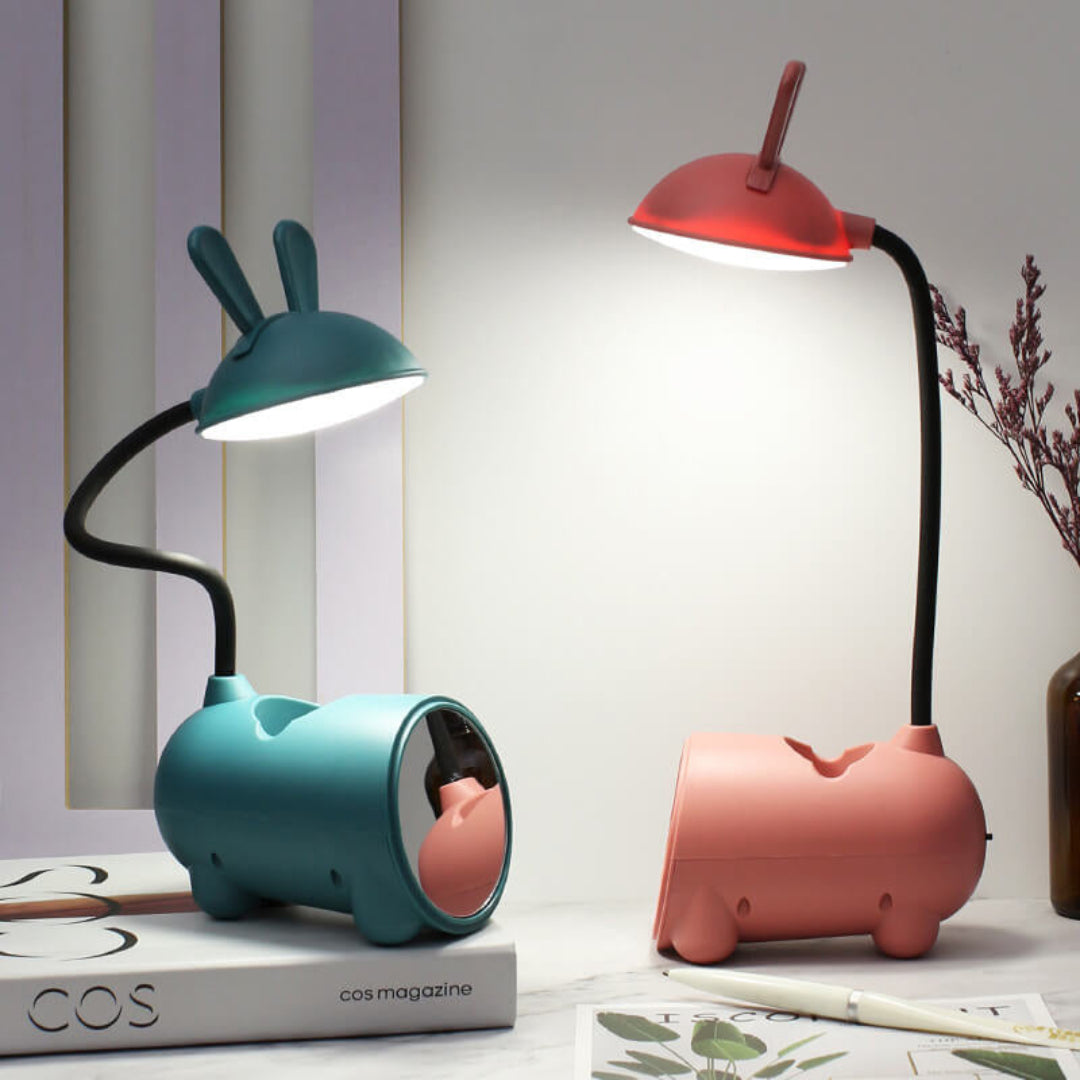 LumoBun | Kreative LED Tischlampe mit Stifthalter Decorique.de