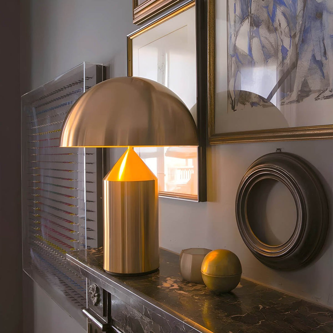 Lumoire | Retro-Tischlampe mit Stilvollem Glasdesign Decorique.de