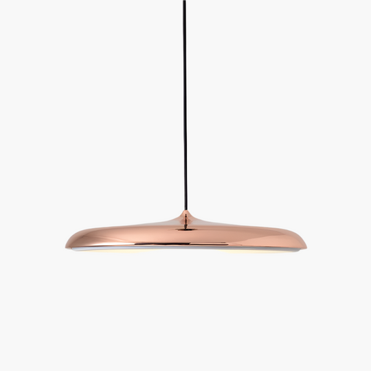 LumoPlate | Pendelleuchte im skandinavischen Stil Rose Gold Dia40cm(15.7") Decorique.de