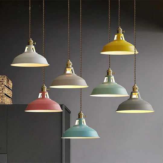 LumoPop | Nordische industrielle Led Pendelleuchte Retro Decorique.de