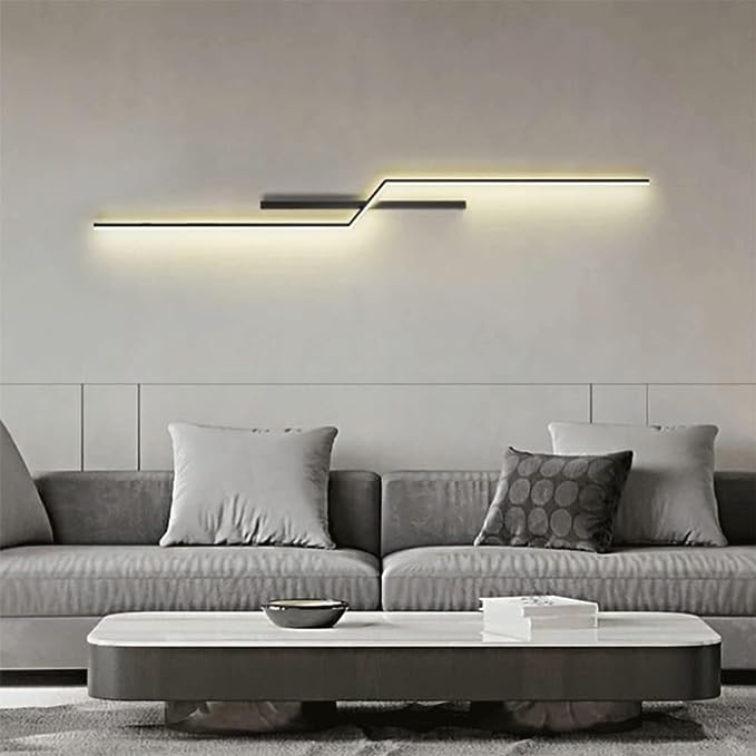 LumoStripe | Lines Kreative LED Moderne Minimalistische Wandlampe Decorique.de