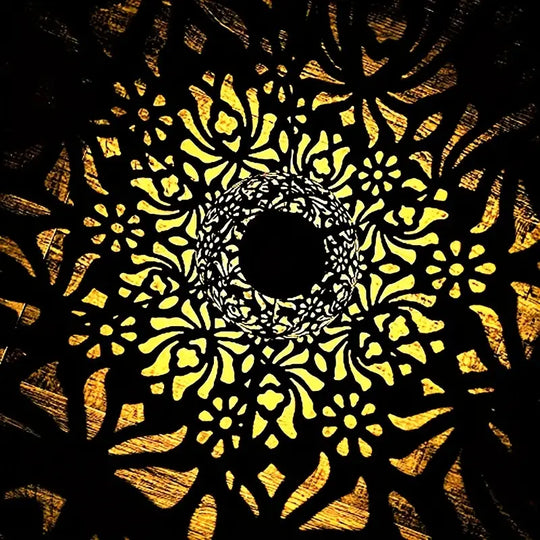 LunaLush | Retro & Elegante Solar-Gartenlaterne Decorique.de